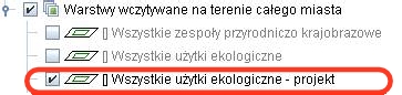 wszystkie u�ytki ekologiczne - projekt